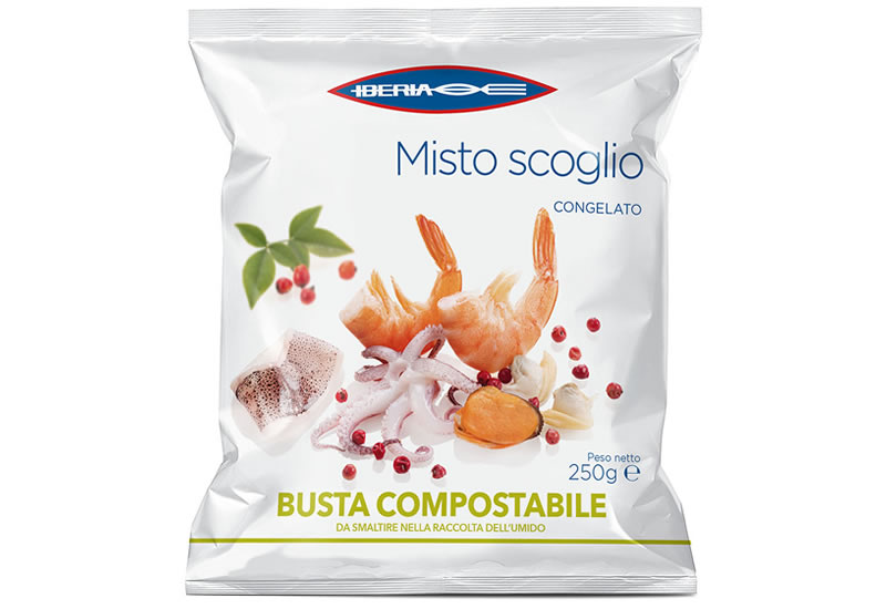 Misto scoglio in busta compostabile